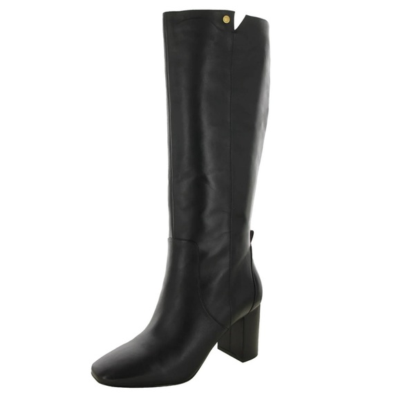Cole Haan Shoes - Cole Haan Womens Chrystie Leather block Heel Knee-High Boots